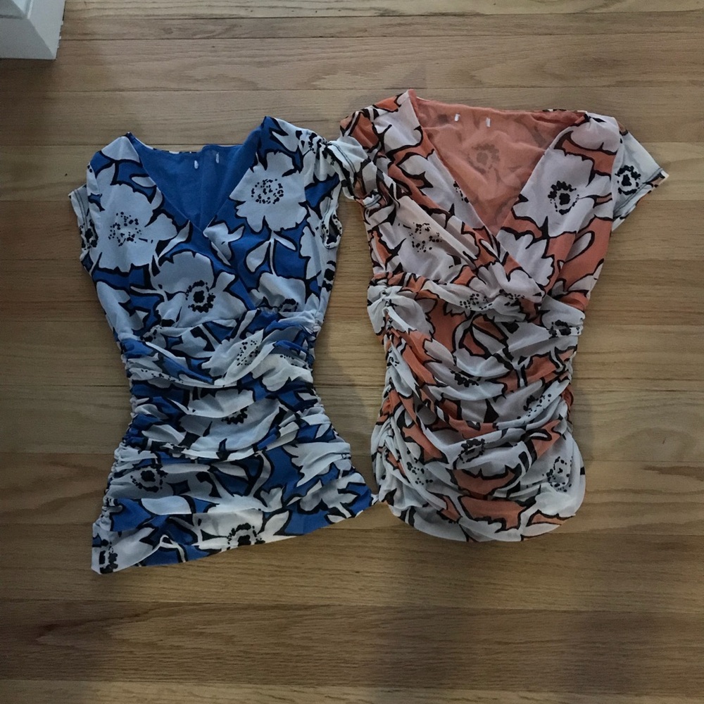 2 New York & Company tops